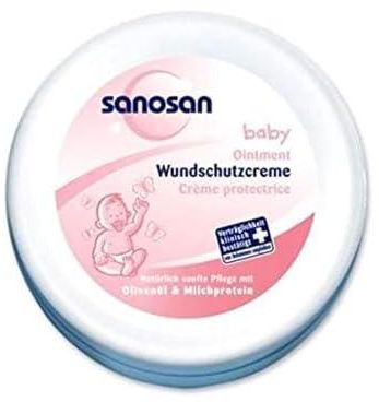 كريم مرطب لعلاج الطفح الجلدي للاطفال من سانوسان - 150 مل