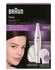 Braun 830 Facial Mini Epilator + Facial Cleansing Brush