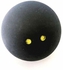 Rubber Double Yellow Dot Squash Balls Practice