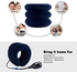 Cervical Traction Inflatable Neck Pillow,Effective and Instant Relief for Chronic Neck & Head & Shoulder Pain,Inflatable Neck Massage Pillow With Collar Adjustable For Home Use, Blue