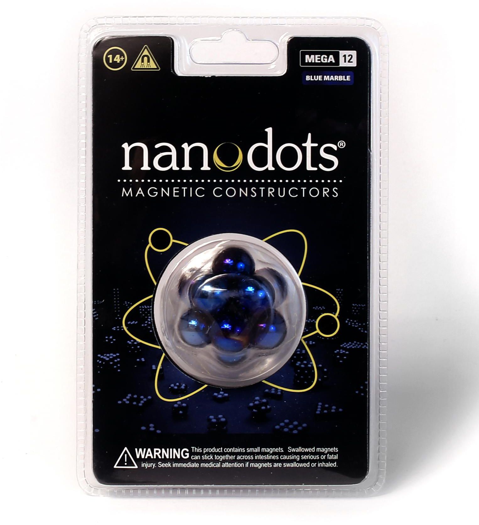 Mega Nanodots 12 Magnetic Dots Blue