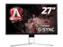 AOC 27-inch IPS display gaming monitor with AMD Sync technology, Quad HD Resolution (2560 X 1440), DP, HDMI, USB, MIC-IN, and Cable, AG271QX