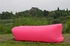 Rose Red Portable Outdoor Fast Inflatable Air Lazy Sofa Sleeping Bag Camping Home Beach