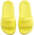 Women's Rubber Flip Flops Yellow 2024