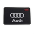 Large car logo Car Non-Slip Mat Cell Phone Anti-Slip Pad Car Dashboard Magic Sticky Mat For Audi