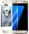 Prime Real Curved Glass Screen Protector For Samsung Galaxy S7 Edge - Gold