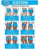 سراويل داخلية للنساء من القطن بدون علامة من فروت اوف ذا لووم (مقاسات عادية وكبيرة)، 12 قطعة - الوان متنوعة، 7, سروال داخلي - 12 قطعة - ألوان متنوعة, M