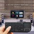 Rii 2.4G Mini Wireless Keyboard with Touchpad Mouse,Lightweight Portable Wireless Keyboard Controller with USB Receiver Remote Control for Windows/ Mac/ Android/ PC/Tablets/ TV/Xbox/ PS3. X1-Black .