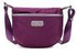Kiss Gold-Tmwomen's Water Resistant Oxford Fabric Crossbody Bag Shoulder Bag Purple