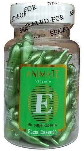 Animate Vitamin E Facial Oil - '60' Soft Gel Capsule (Green). price from  jumia in Nigeria - Yaoota!