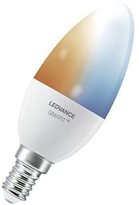 ليدفانس مصباح LED | E14 | ابيض قابل للتعديل | 2700... 6500 كلفن | 5 واط = 40 واط | شمعة ذكية + قابلة للضبط ابيض