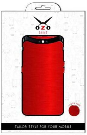 غطاء حماية فاخر من الكربون الأحمر المعدني (SC124RASA) لهاتف إنفينيكس سمارت إتش دي 2021 متعدد الألوان