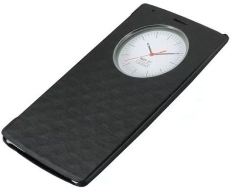 LG G4 Quick Circle Flip Cover Case - Black