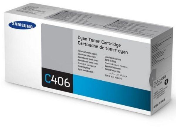 Samsung C406 - CLT-C406S Cyan Toner Cartridge