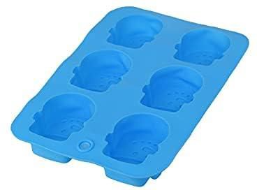 Cook 4 U Muffin & Cupcake Molds Silicon , Blue