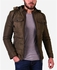 Town Team Casual Jacket With 2 Chest Pocket - Dark Olive