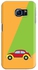 Stylizedd Samsung Galaxy S6 Premium Slim Snap case cover Gloss Finish - Retro Bug Orange