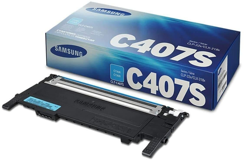 Samsung Clt-C407S Cyan Toner Cartridge