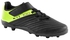 Decathlon حذاء برقبة لكرة القدم بشريط ذاتي اللصق للأطفال - Easy 100 AG/FG أسود/ أصفر