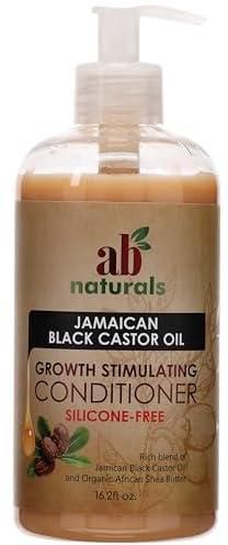 ايه بي ناتشورالز بلسم زيت الخروع الأسود الجامايكي لتحفيز النمو خالي من السيليكون