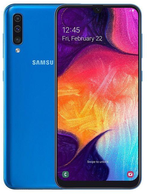 Samsung Galaxy A50 - 6.4-inch 128GB Dual SIM 4G Mobile Phone - Blue