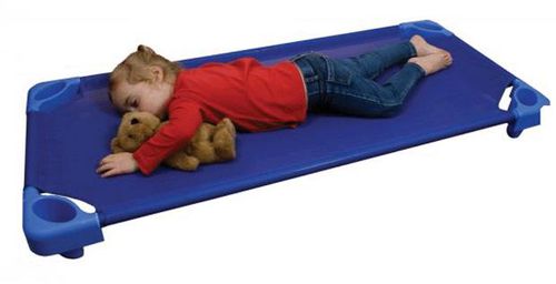 Kids Stackable Cots or Beds (Blue)