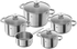 Zwilling 64040006 5 Piece Cookware Set - Silver