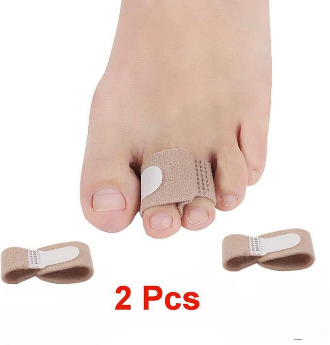 2 Pieces Broken Toe Wraps Toe Splint Hammer Toe Straightener