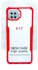 Generic Back Cover Tpu For Oppo A73 / F17 . Clear Red