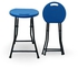 SunBoat Commerce Portable Folding Stool Chair – Pepsi Blue Color