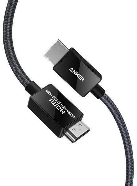 Anker Ultra High Speed HDMI 2.1 Cable 2m, Black