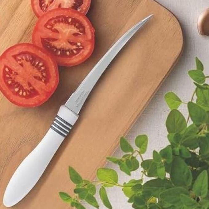 طقم سكاكين للفواكه والخضروات مكون من 2 قطع.