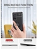 Silicon Case Holder Accessories Kickstand Shockproof with Magnetic Stand Ring for Xiaomi Redmi Note 11 Pro+ 5G (Black)