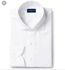 Men's Plain Long-Sleeve Shirt White