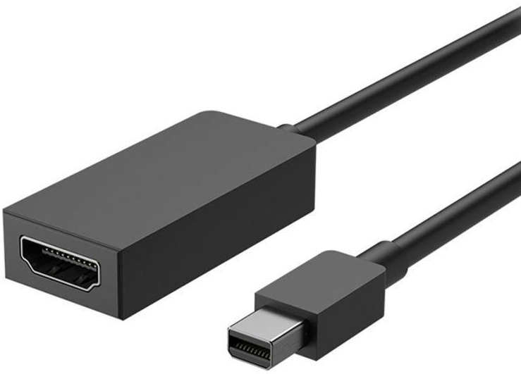 Surface Mini Display Port To HDMI Adapter Black