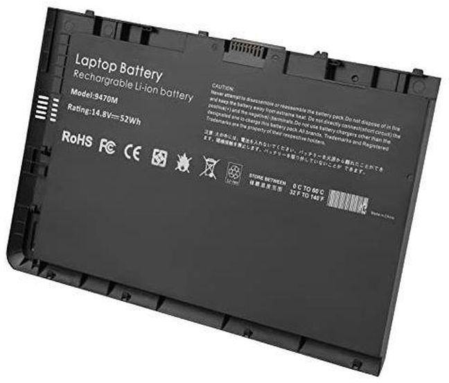 HP Generic Laptop Battery For Elitebook Folio 9470,9480-Black