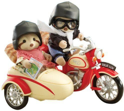 Calico Critters Motorcycle And Sidecar