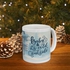 Christmas Mug Wrap, Snowman Mug مج مطبوع للكريسماس