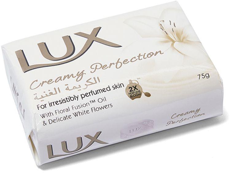 Creamy Perfume Flower Bar Soap White 75 g