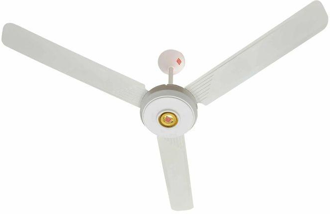 Carnival Ceiling Fan 56 Inch, White, 1 Carton, 3 Pieces