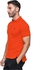 Polo Ralph Lauren Custom Fit Short Sleeve Mesh Polo Shirt for Men - Medium, Orange