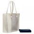Armani Jeans Bag For Women,Gold & Grey - Tote Bags