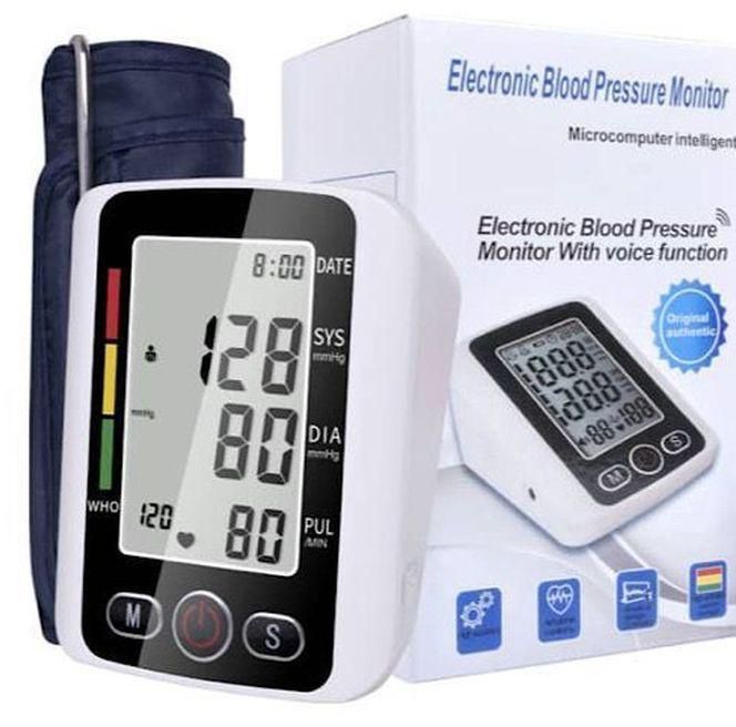 Digital Blood Pressure Monitor With Voice Function
