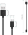 Aukey 6.6ft 2m  Micro USB Cable for Android, Samsung s5, s6, s7, LG, HTC, Sony and More - Black