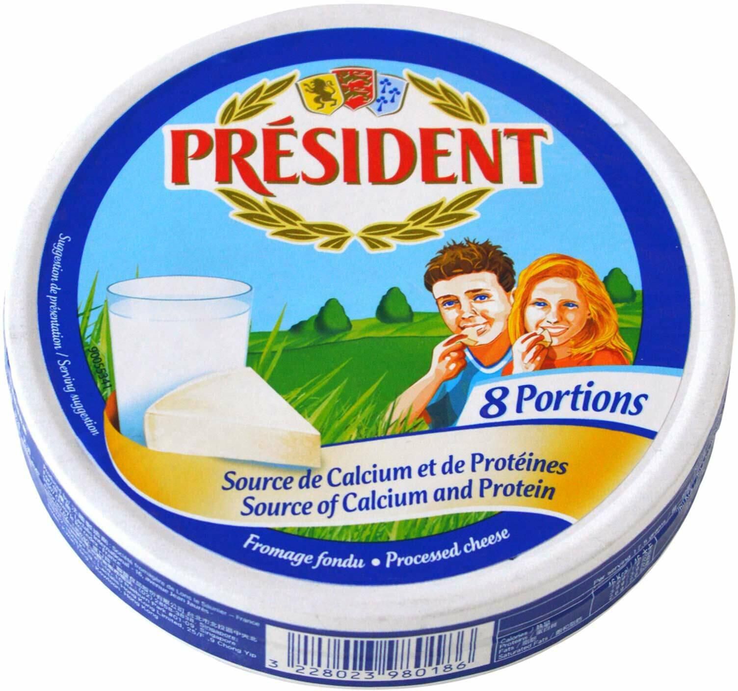 President triangle cheese 120 g x 8 pieces