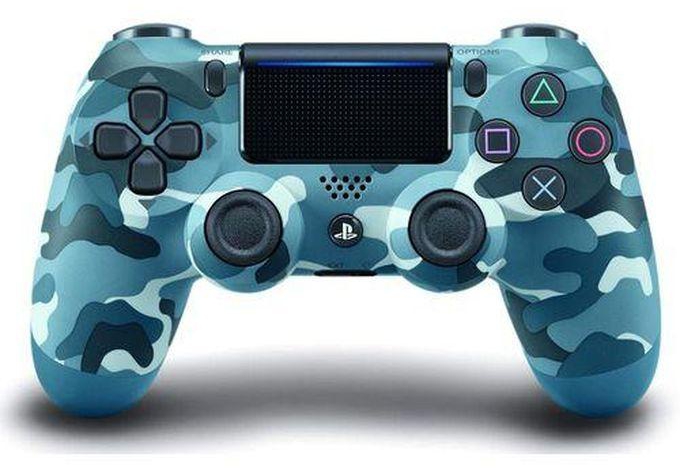 Sony DualShock 4 Wireless Controller for PlayStation 4 (Playstation 4)- Blue Camouflage