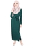Kime Mandarin Collar Luxuriant Godet Maxi Dress D22116 (6 Colors)