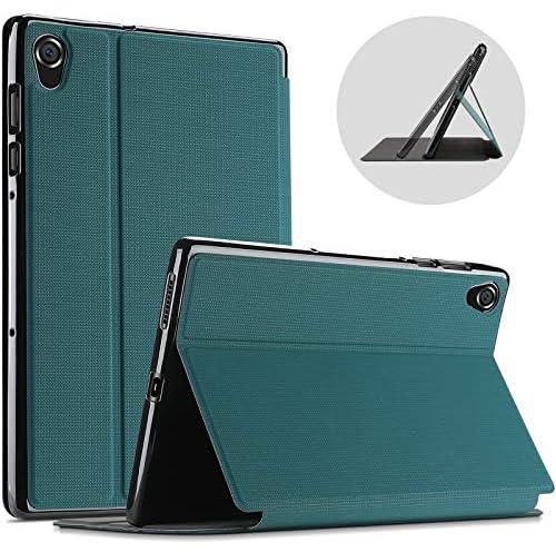 ProCase Protective Case for Lenovo Tab M10 HD 2nd Gen (TB-X306X) / Smart Tab M10 HD 2nd Gen (TB-X306F), Slim Stand Folio Case Smart Cover for Lenovo M10 HD 2nd Gen 10.1" Tablet 2020 Release -Teal