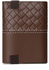 RAHALA RA102 Genuine Leather Multiple Card Slots Casual Trifold Wallet Brown