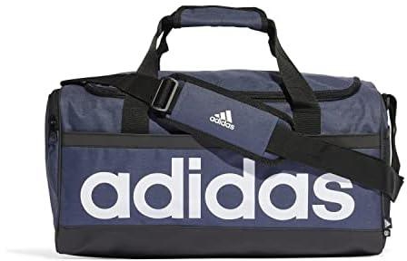 adidas Unisex Essentials Duffel Bag, Shanav/Black/White, M